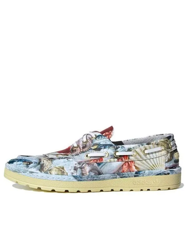 Кроссовки Saint Florent Adidas — изображение 1 из 4, белый/синий/красный