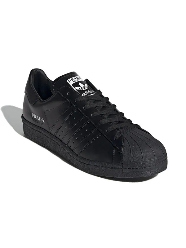 Кроссовки superstar x prada shoes Adidas — изображение 3 из 4, черный