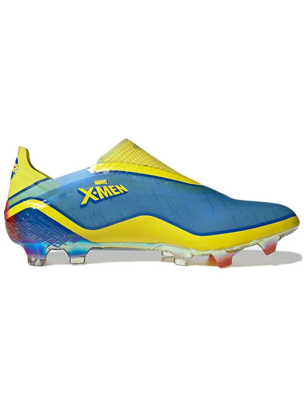 Кроссовки marvel xx ghosted fg Adidas — изображение 2 из 4, синий/желтый