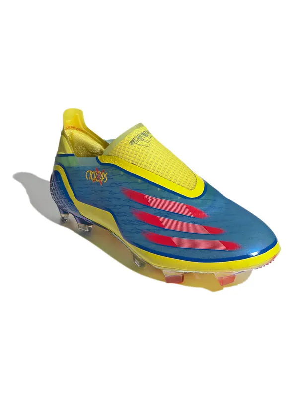 Кроссовки marvel xx ghosted fg Adidas — изображение 3 из 4, синий/желтый