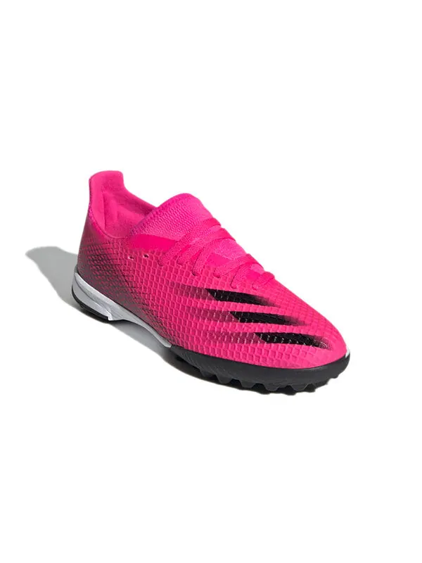 Кроссовки x ghosted.3 tf Adidas — изображение 3 из 4, розовый/черный/оранжевый