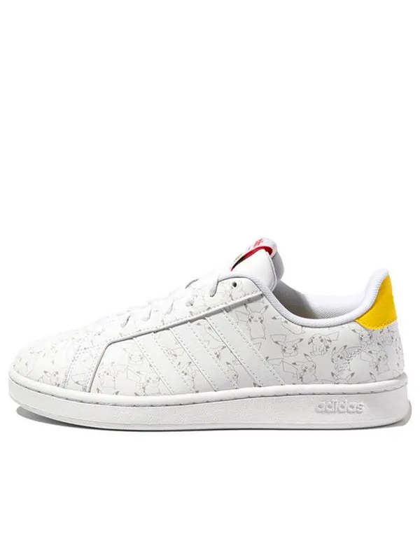 Кроссовки neo x pokemon Adidas — изображение 1 из 4, белый/желтый