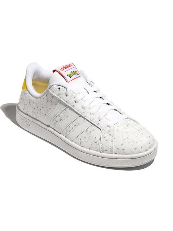 Кроссовки neo x pokemon Adidas — изображение 2 из 4, белый/желтый