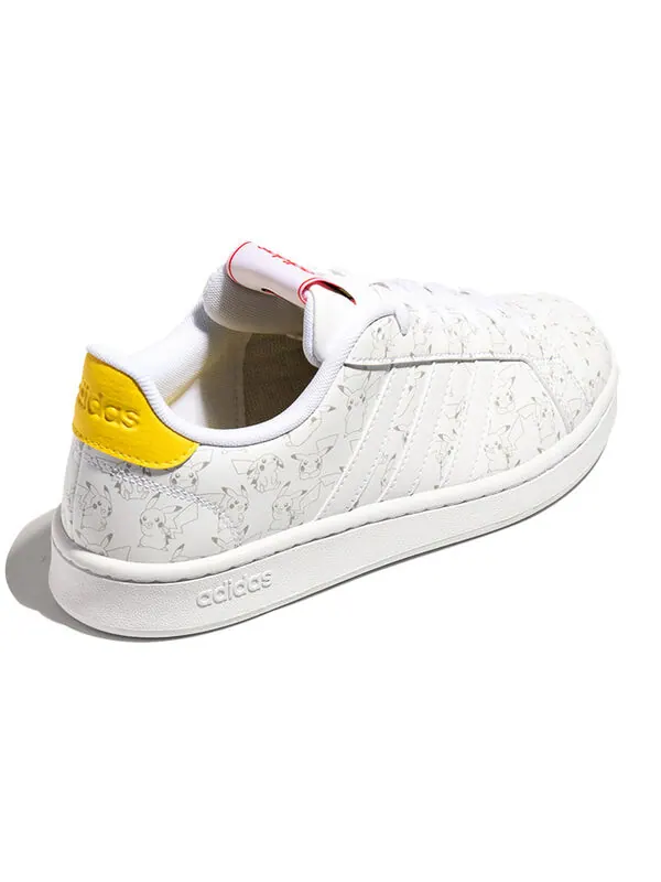 Кроссовки neo x pokemon Adidas — изображение 3 из 4, белый/желтый