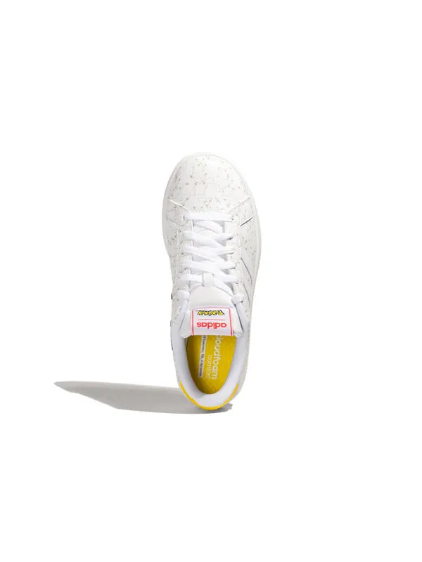 Кроссовки neo x pokemon Adidas — изображение 4 из 4, белый/желтый