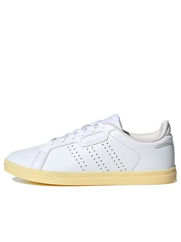 Кроссовки neo courtpoint cl x Adidas — изображение 1 из 4, белый/желтый