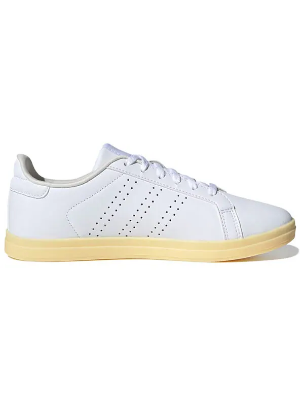 Кроссовки neo courtpoint cl x Adidas — изображение 2 из 4, белый/желтый