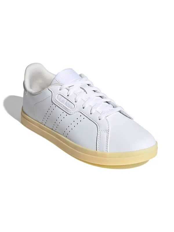 Кроссовки neo courtpoint cl x Adidas — изображение 3 из 4, белый/желтый