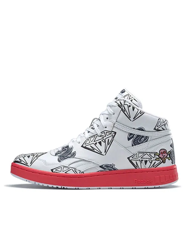 Кроссовки bbc ice cream x bb4600 'diamonds & dollars' Reebok — изображение 1 из 4, белый