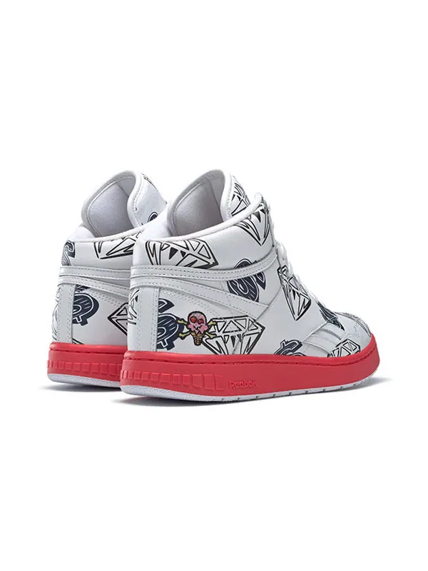 Кроссовки bbc ice cream x bb4600 'diamonds & dollars' Reebok — изображение 4 из 4, белый