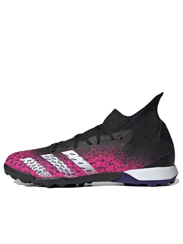 Кроссовки хищник фрик.3 тф Adidas — изображение 1 из 4, черный/розовый