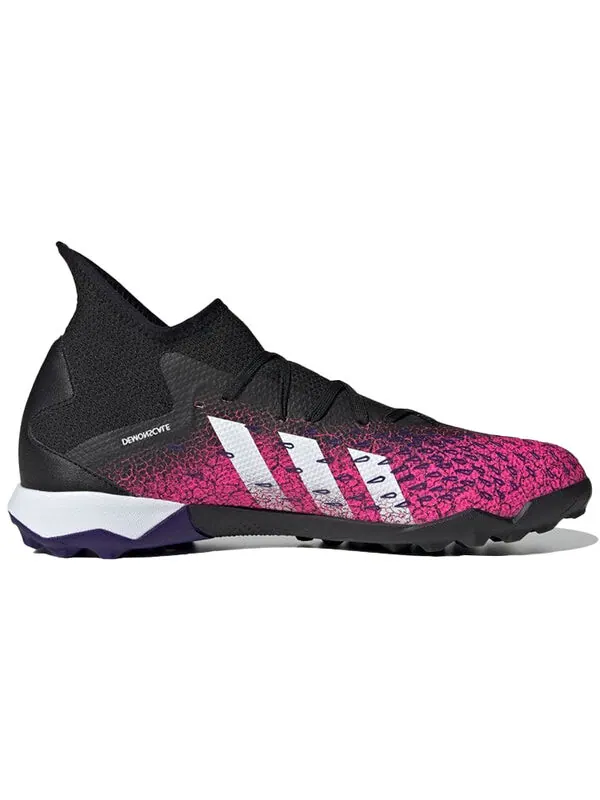 Кроссовки хищник фрик.3 тф Adidas — изображение 2 из 4, черный/розовый