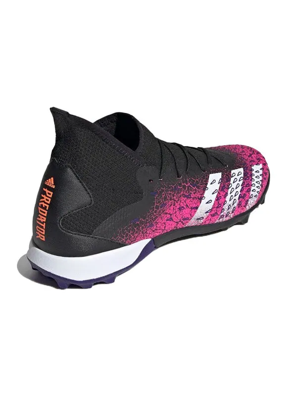 Кроссовки хищник фрик.3 тф Adidas — изображение 4 из 4, черный/розовый