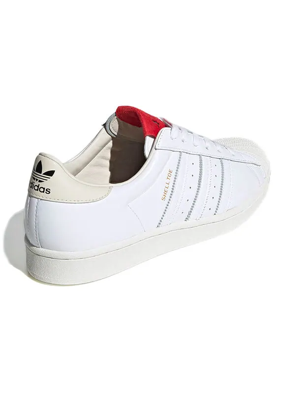 Кроссовки 424 x superstar с мыском-ракушкой Adidas — изображение 4 из 4, белый
