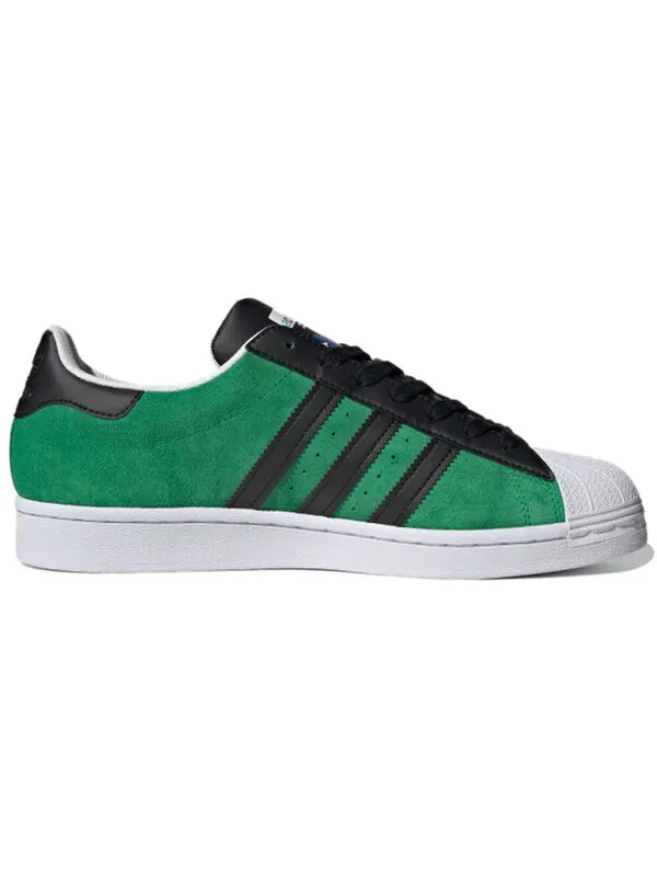 Кроссовки суперзвезда Adidas — изображение 2 из 4, зеленый