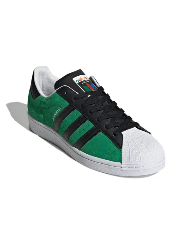 Кроссовки суперзвезда Adidas — изображение 3 из 4, зеленый