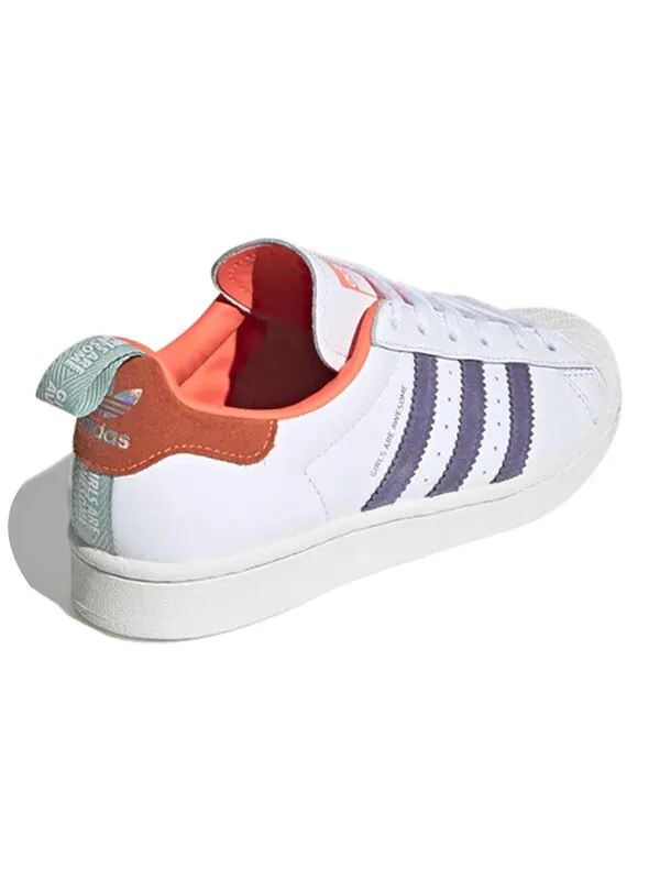 Девушки в кроссовках потрясающие x суперзвезда j Adidas — изображение 3 из 4, белый