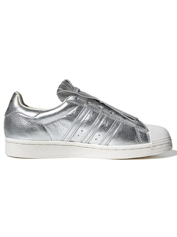 Кроссовки суперзвезда бахрома Adidas — изображение 2 из 4, серебряный