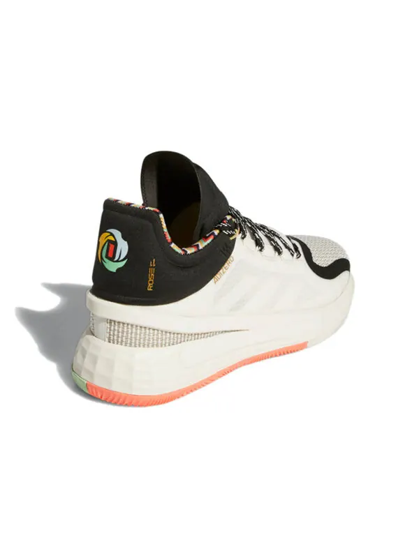 Кроссовки d rose 11 Adidas — изображение 4 из 4, белый/черный/оранжевый