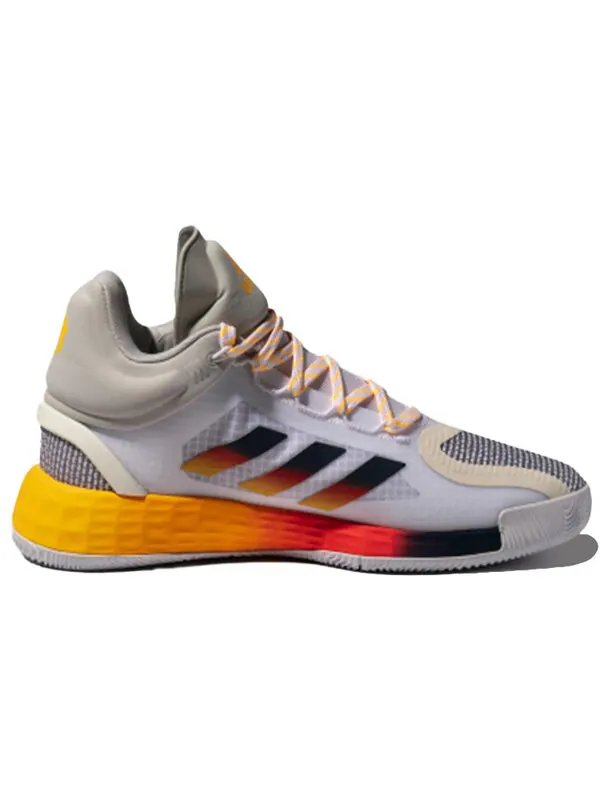 Кроссовки d rose 11 Adidas — изображение 2 из 4, серый/оранжевый