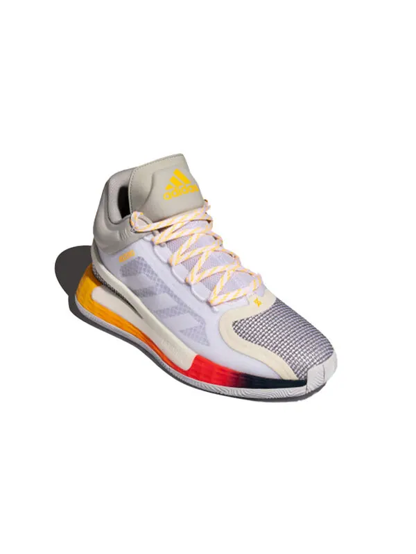 Кроссовки d rose 11 Adidas — изображение 3 из 4, серый/оранжевый