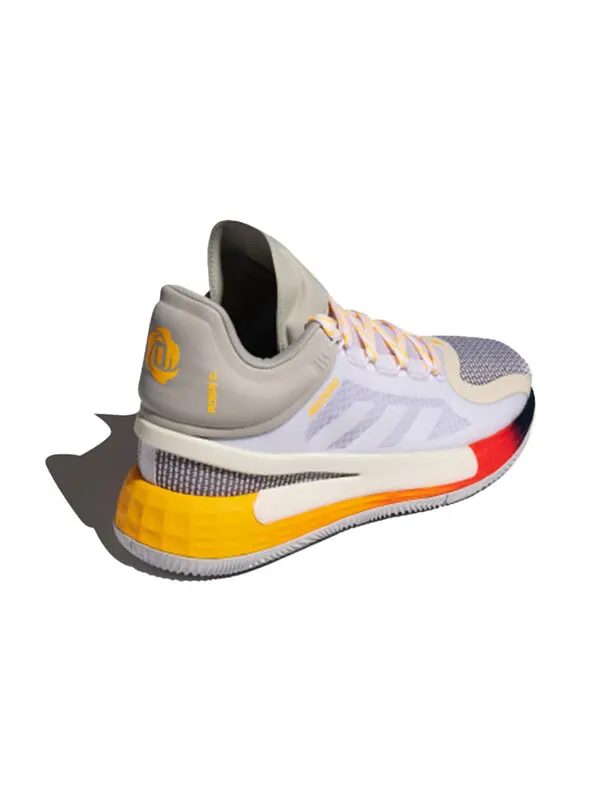 Кроссовки d rose 11 Adidas — изображение 4 из 4, серый/оранжевый