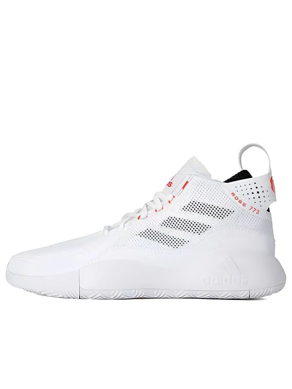 Кроссовки d rose 773 2020 Adidas — изображение 1 из 4, белый/оранжевый