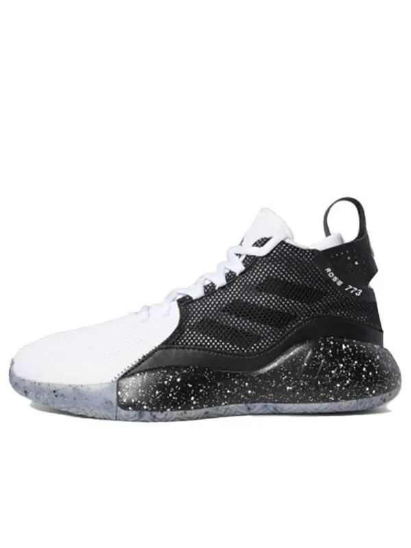 Кроссовки d rose 773 2020 'white black' Adidas — изображение 1 из 4, черный/белый