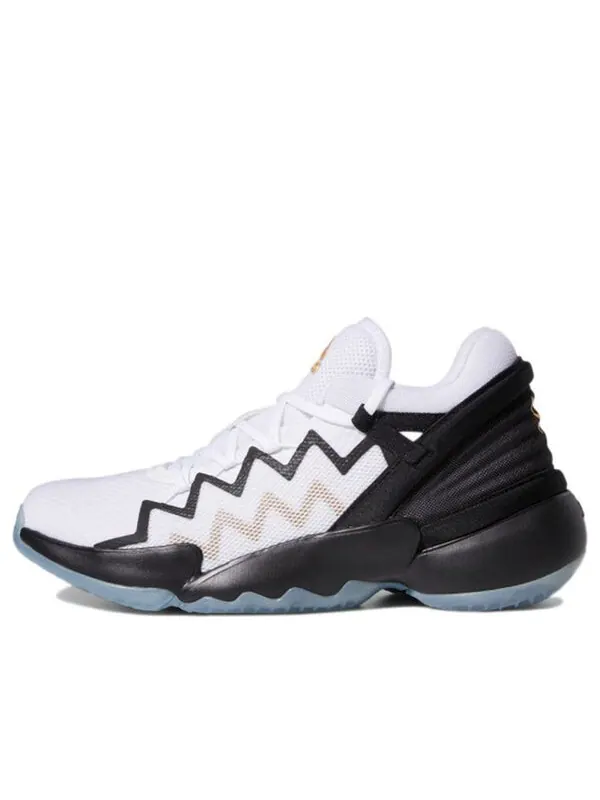 Кроссовки don выпуск #2 gca Adidas — изображение 1 из 4, белый/черный/золотистый