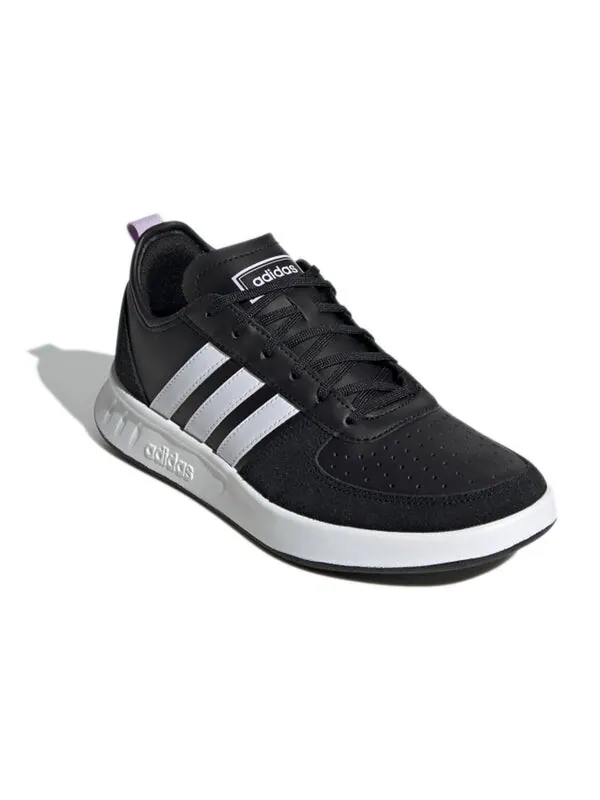 Кроссовки (WMNS) adidas Court80s Running Shoes Black/White — изображение 3 из 4, черный/белый