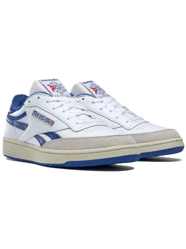 Кроссовки revenge plus vintage 'white collegiate royal' Reebok — изображение 3 из 4, белый