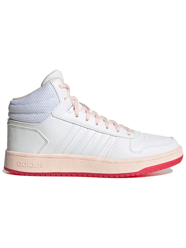 Кроссовки hoops 2.0 средние Adidas — изображение 2 из 4, розовый/синий