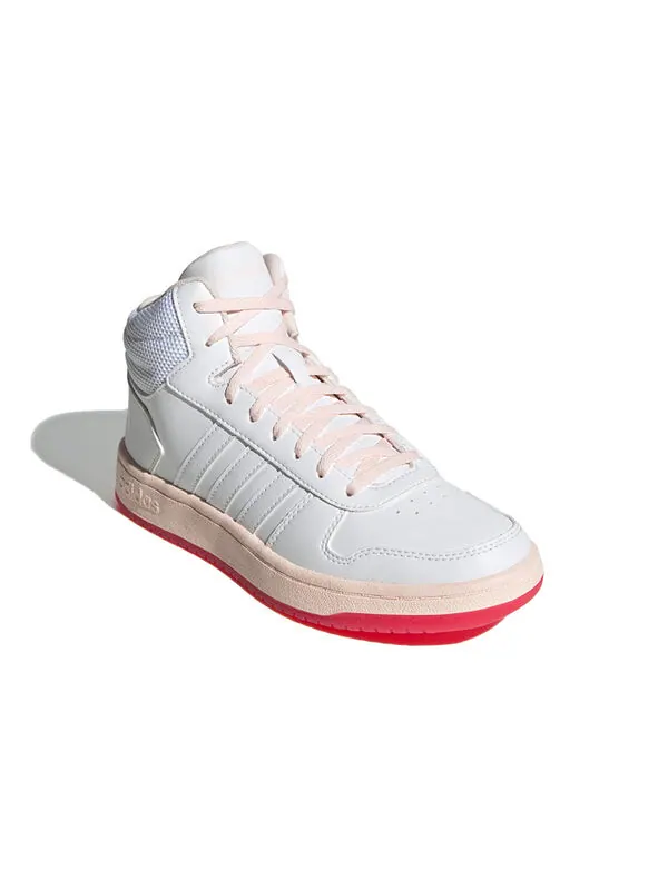 Кроссовки hoops 2.0 средние Adidas — изображение 3 из 4, розовый/синий