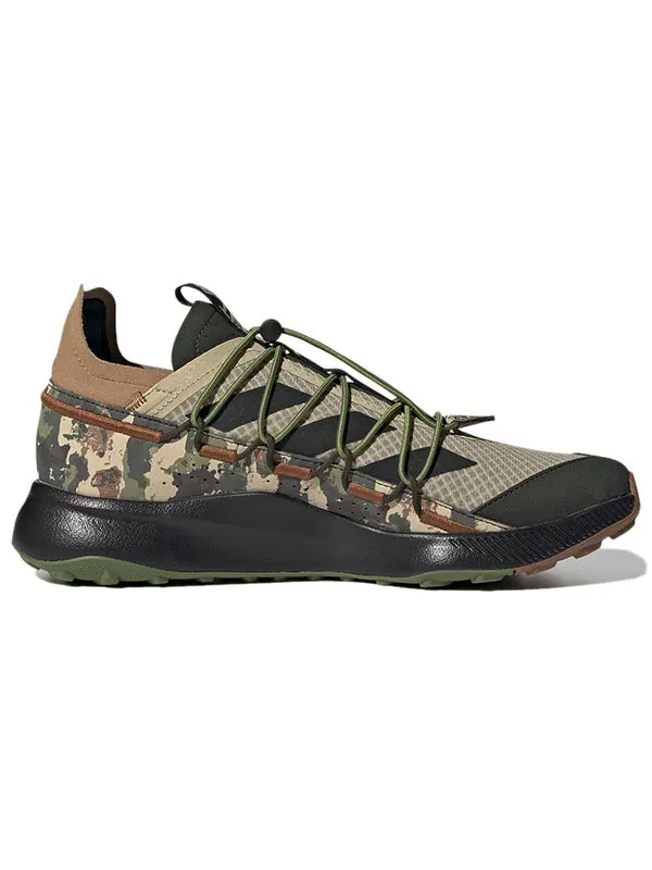 Кроссовки terrex voyager 21 Adidas — изображение 2 из 4, зеленый/коричневый