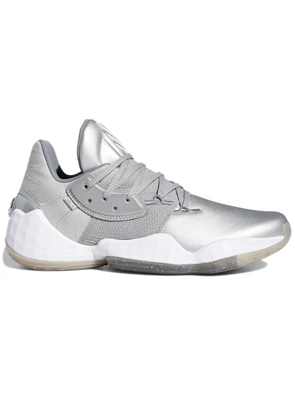 Кроссовки Harden Vol. 4 Adidas — изображение 2 из 4, серебристый/серый
