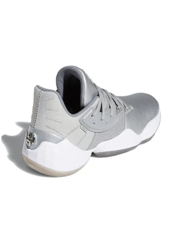 Кроссовки Harden Vol. 4 Adidas — изображение 4 из 4, серебристый/серый
