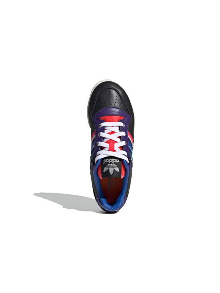 Кроссовки Adidas Originals Rivalry Low 'Black Purple Red' Women's — изображение 4 из 5, черный