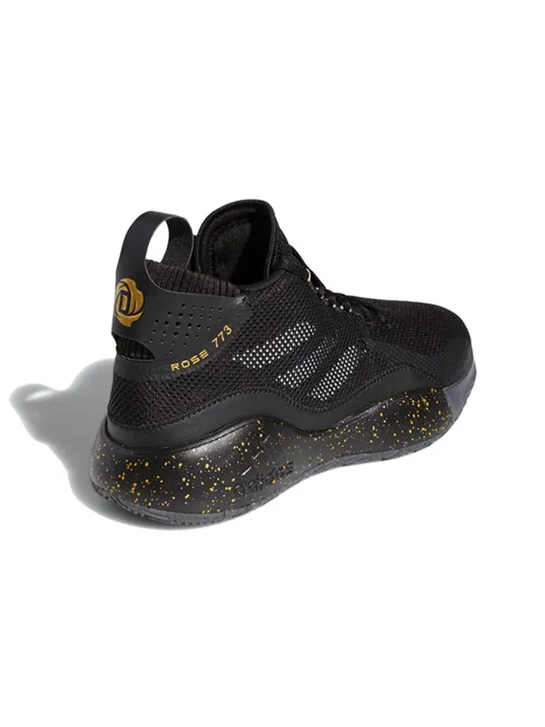 Кроссовки d rose 773 2020 'black gold' Adidas — изображение 4 из 4, черный/золотистый