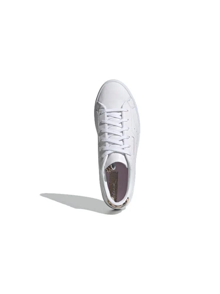 Кроссовки Adidas Originals Sleek Skate Shoes Women's — изображение 4 из 5, белый