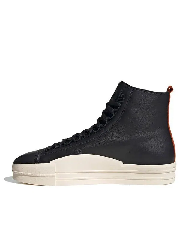 Кроссовки y-3 yuben mid 'black fox orange' Adidas — изображение 1 из 4, черный/белый