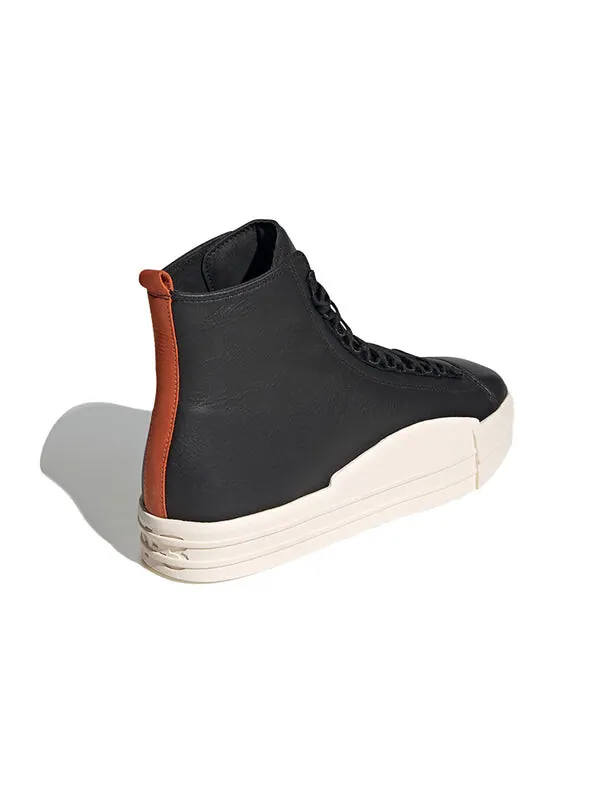 Кроссовки y-3 yuben mid 'black fox orange' Adidas — изображение 4 из 4, черный/белый