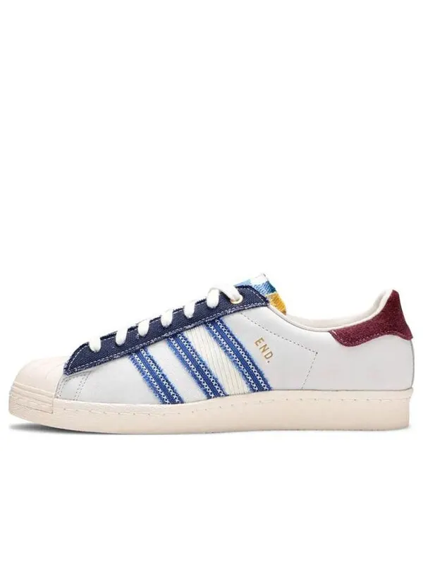 Кроссовки конец. x суперзвезда Adidas — изображение 1 из 4, синий/белый/красный