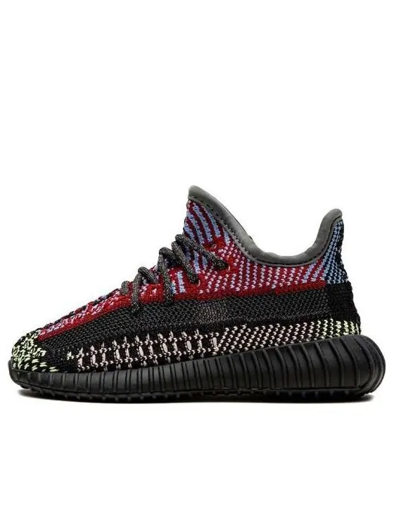 Кроссовки Boost 350 v2 Adidas Yeezy — изображение 1 из 4, черный/красный