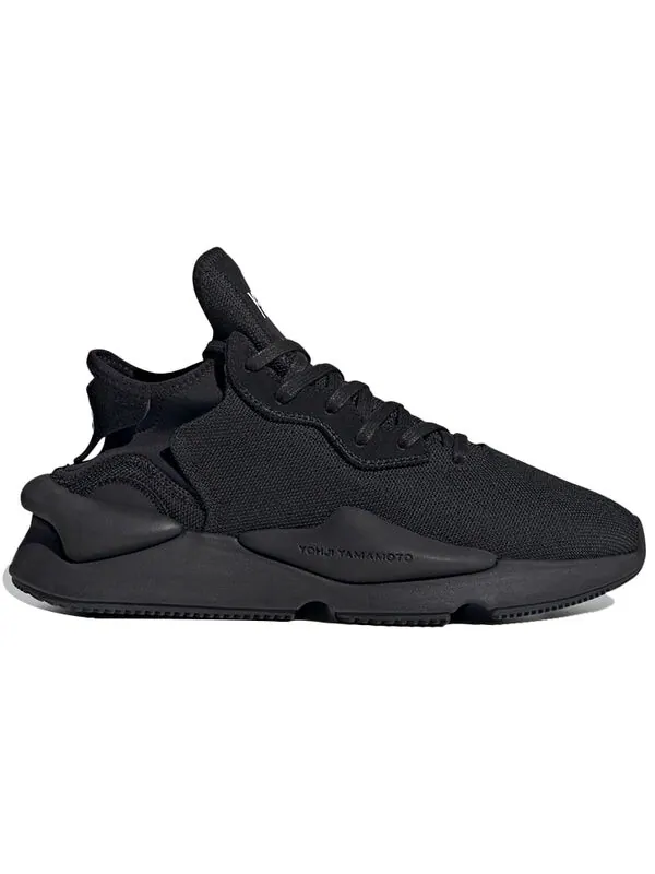 Кроссовки adidas Y-3 Kaiwa 'Core Black' — изображение 2 из 4, черный