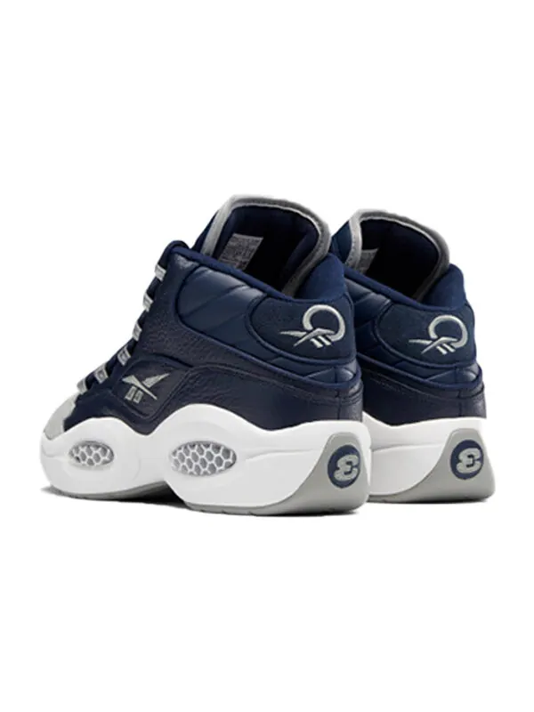 Кроссовки question mid 'georgetown' Reebok — изображение 4 из 4, серый