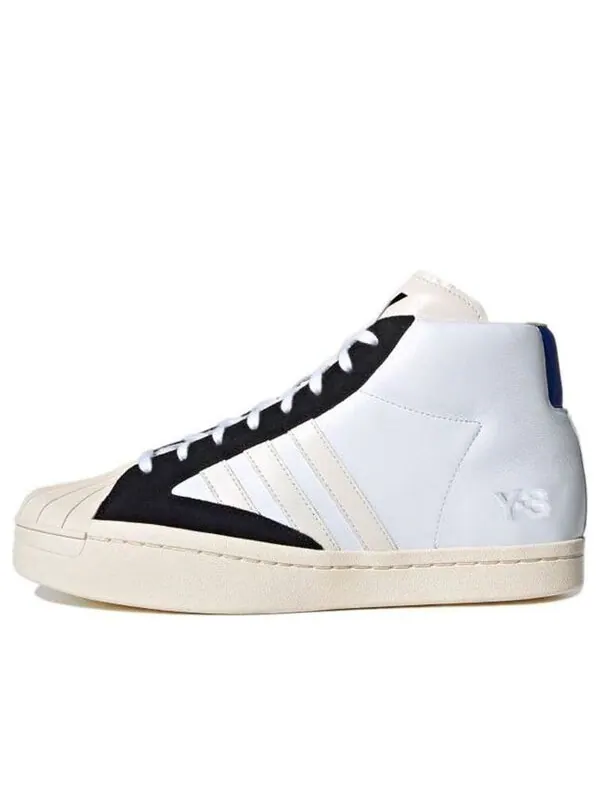 Модные кроссовки y 3 yohji pro Adidas — изображение 1 из 4, белый/черный