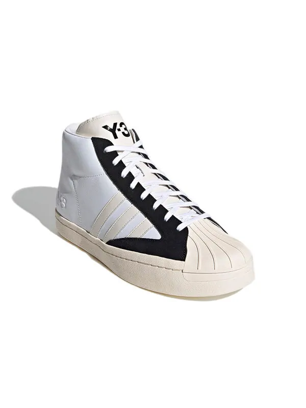 Модные кроссовки y 3 yohji pro Adidas — изображение 3 из 4, белый/черный