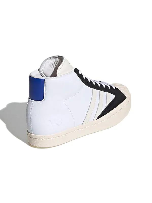Модные кроссовки y 3 yohji pro Adidas — изображение 4 из 4, белый/черный