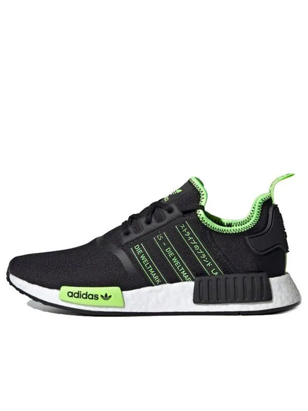 Кроссовки nmd_r1 Adidas — изображение 1 из 4, черный