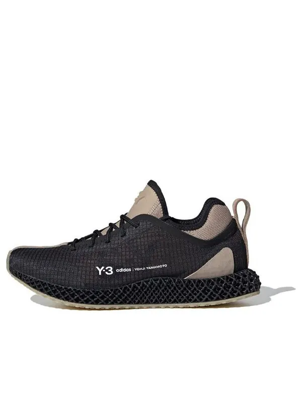 Кроссовки y-3 runner 4d 'black sesame' Adidas — изображение 1 из 4, черный/коричневый